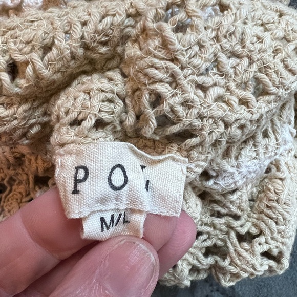 POL brand hand dyed crocheted cropped cami sz medium/large - Picture 5 of 7